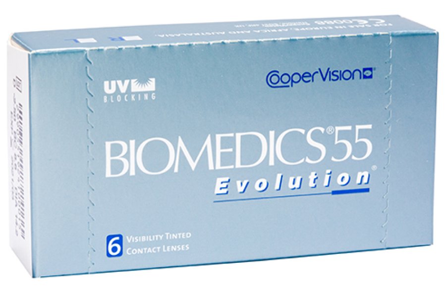 Мягкие контактные линзы Контактные линзы Biomedics55 Evolution Фото №1 - linza.ua